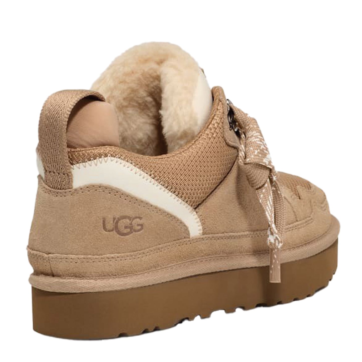 Ugg γυναικεία sneaker με καρό κορδόνια "Lowmel"