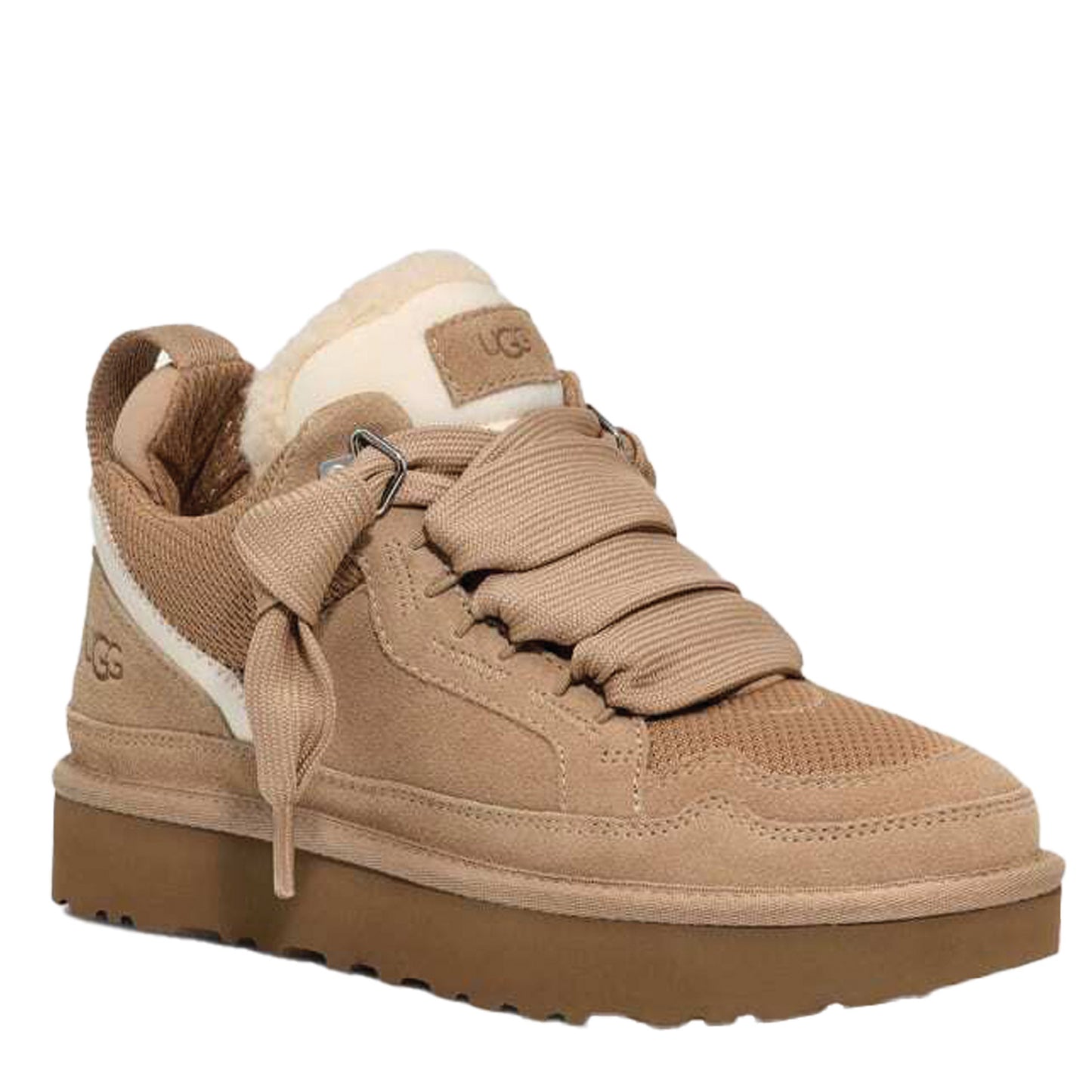 Ugg γυναικεία sneaker με καρό κορδόνια "Lowmel"