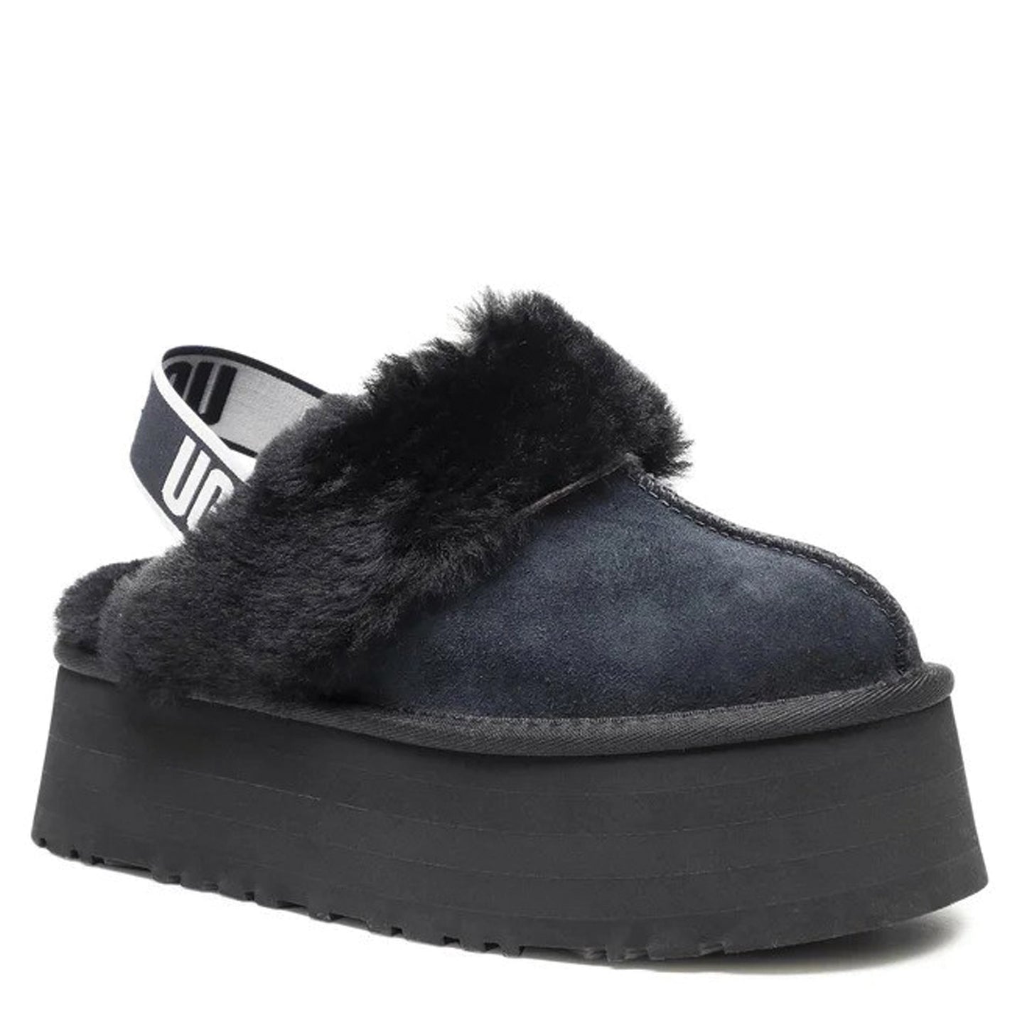 Γυναικείες Παντόφλες Ugg Funkette Chestnut 1113390-CHE BLACK