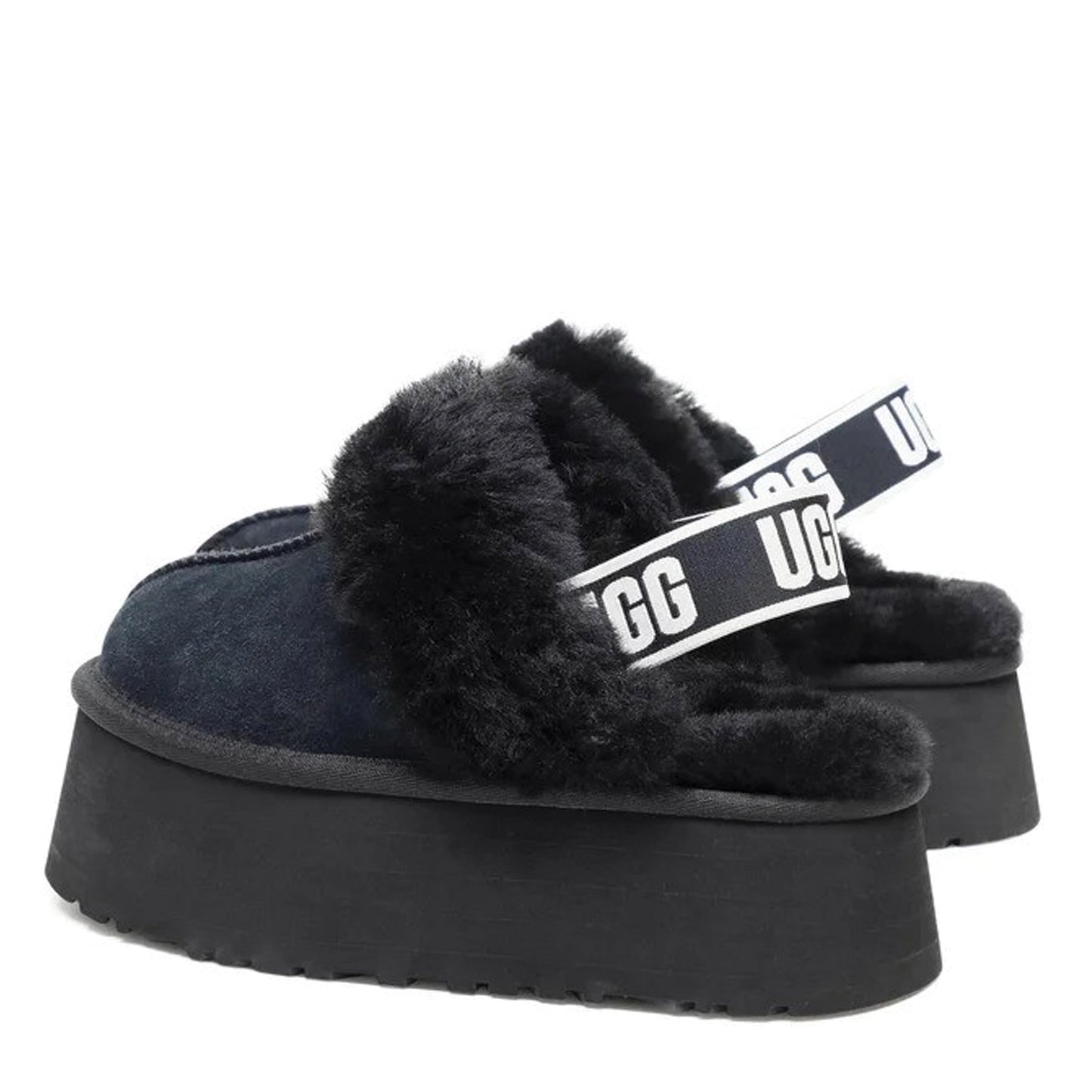 Γυναικείες Παντόφλες Ugg Funkette Chestnut 1113390-CHE BLACK